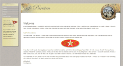 Desktop Screenshot of cafeparisien.com